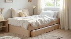 Tanie łóżka młodzieżowe z materacem