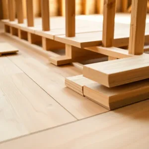 Układanie podłogi z desek na legarach cena