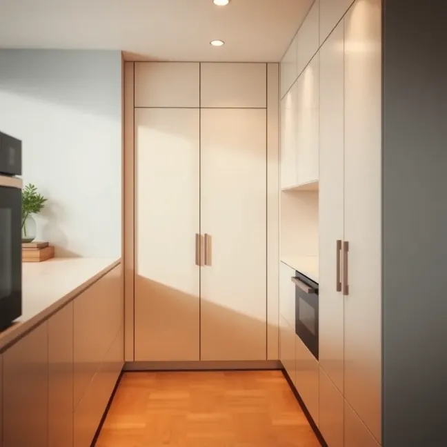Ukryta spiżarnia w kuchni