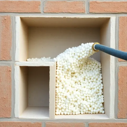 Wdmuchiwanie styropianu cena