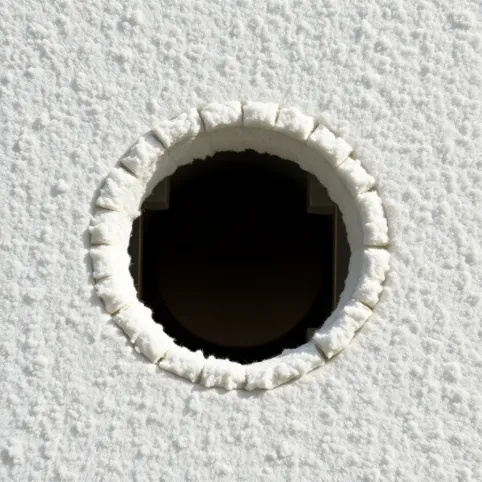 Wełną mineralna na komin