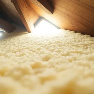 Wełną mineralną na strop