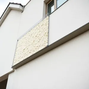 Wełną mineralna na zewnątrz budynku