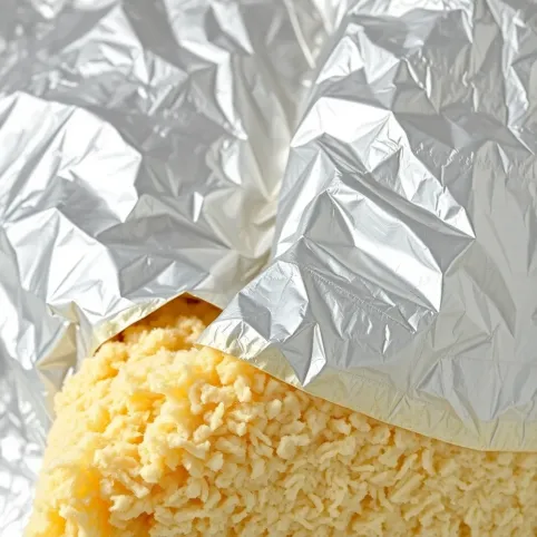 Wełna mineralna z folią aluminiową