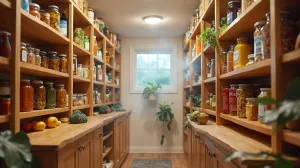 Wentylacja grawitacyjną w spiżarni