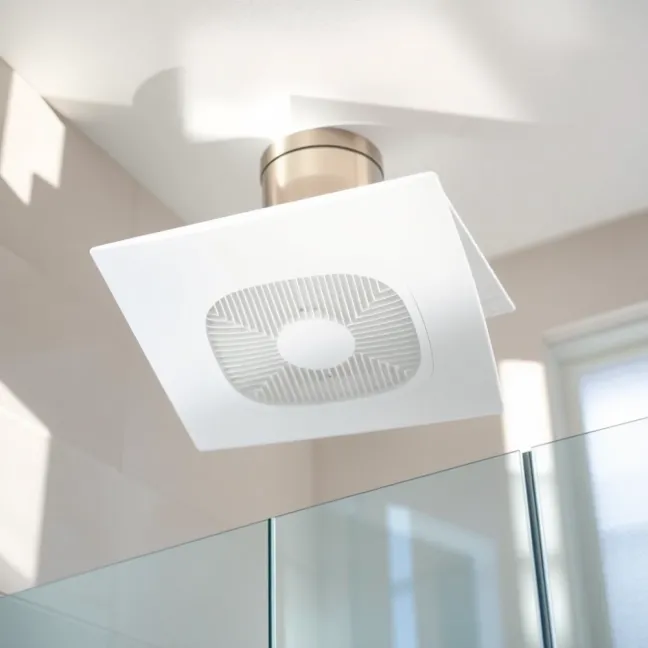 wentylator łazienkowy nad prysznicem