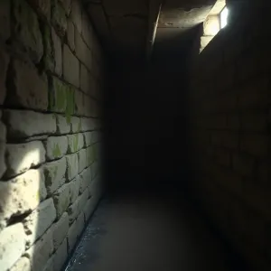 Wilgoć w piwnicy w starym domu