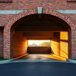 Wjazd do garażu pod kątem 90