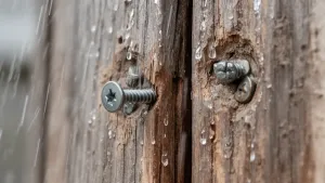 Wkręty do elewacji drewnianej