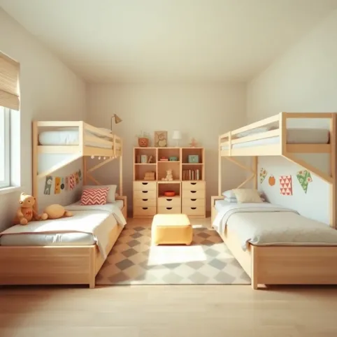Wspólny pokój dla rodzeństwa