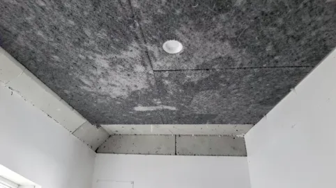wyciszenie sufitu w bloku