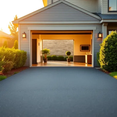 Wygodny wjazd do garażu