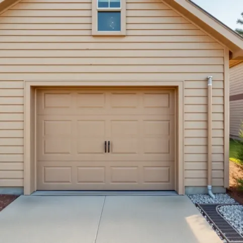 Wykończenie garażu na zewnątrz