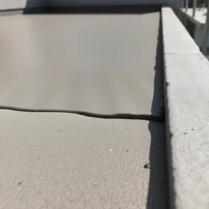 Wylewka na balkonie na styropianie