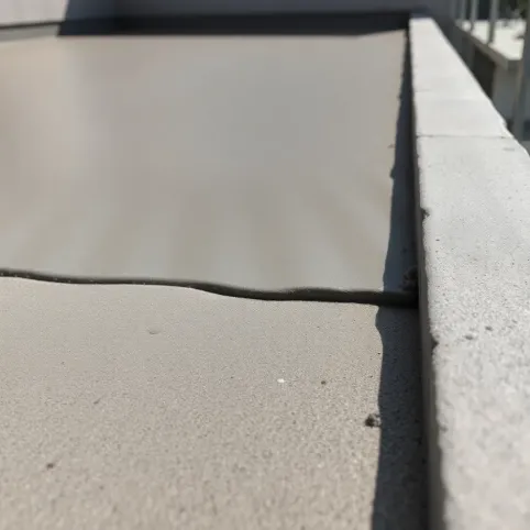 Wylewka na balkonie na styropianie