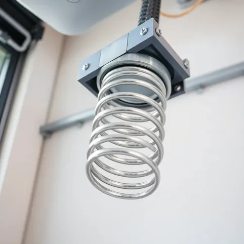 Wymiana sprężyny w bramie garażowej Hörmann