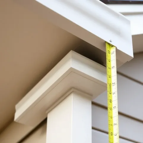 Wymiary podbitki dachowej