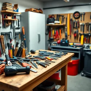 Wyposażenie garażu domowego