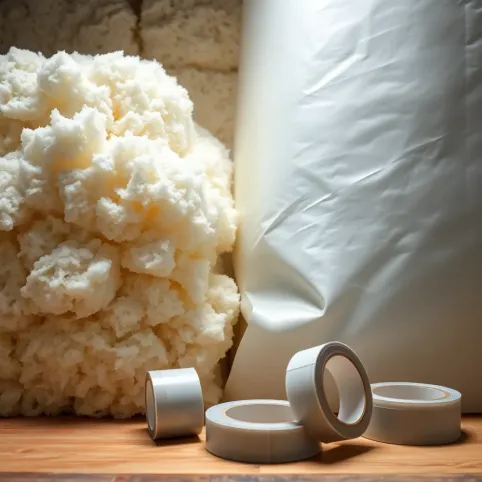 Zabezpieczenie wełny mineralnej przed wilgocią