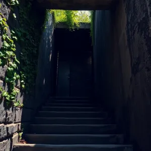 Zejście do piwnicy na zewnątrz