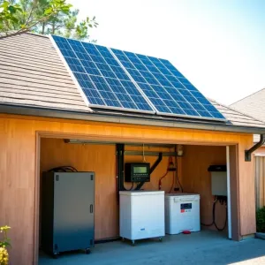 Zestaw solarny do garażu