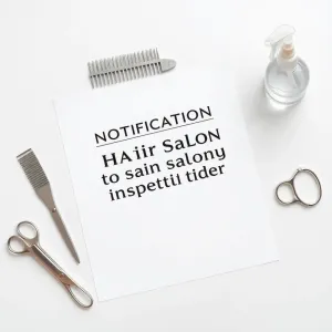 Zgłoszenie salonu fryzjerskiego do sanepidu wzór