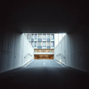 Zjazd do garażu podziemnego