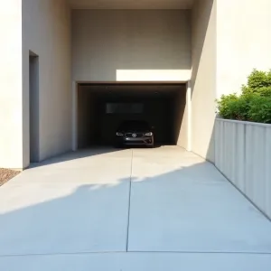 Zjazd do garażu podziemnego spadek