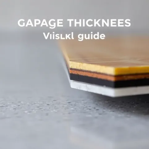 Żywica do garażu grubość