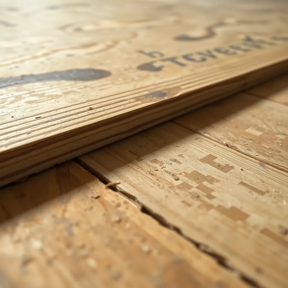 Skrzypiąca podłoga z płyt OSB