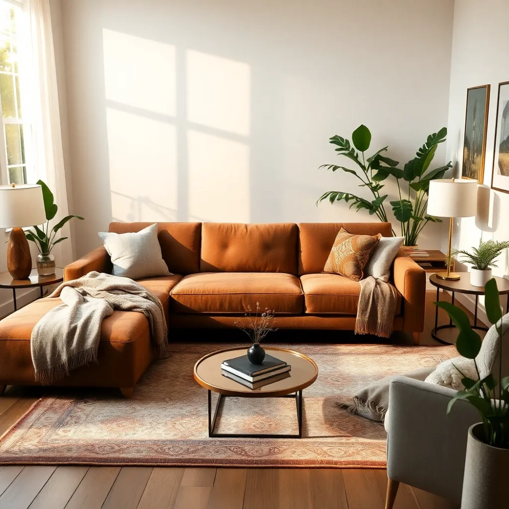 Sofy w salonie inspiracje