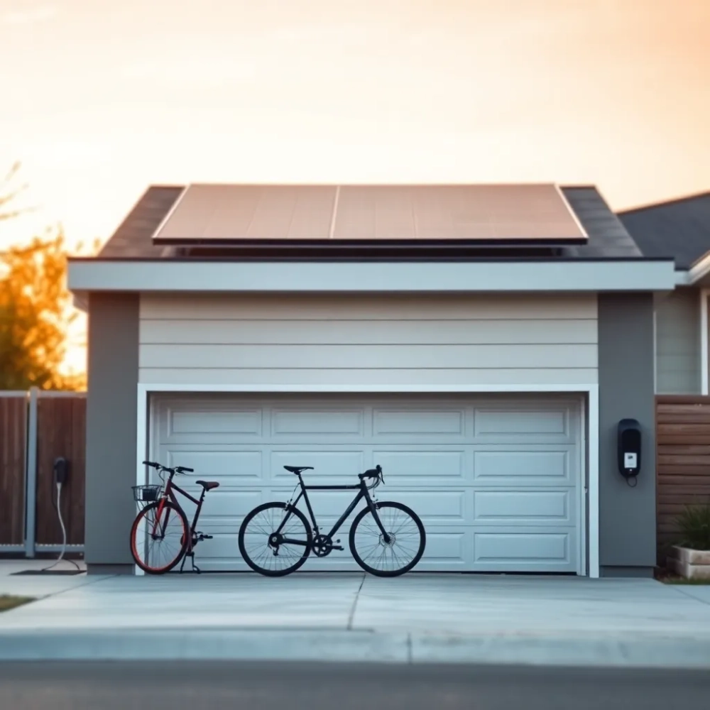 Solar do garażu