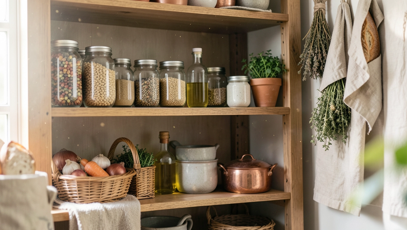 Spiżarnia kuchenna o czym pamiętać przy organizacji i planowaniu