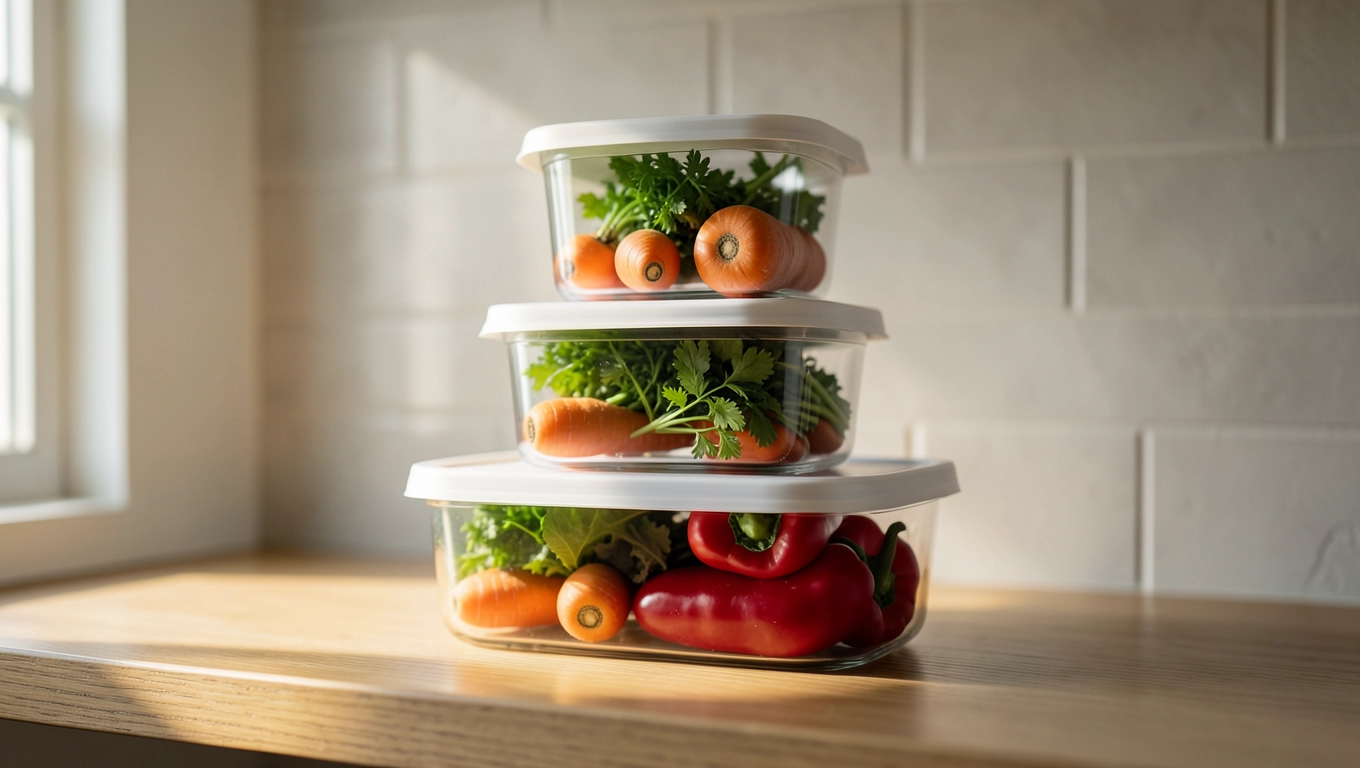 Stackowanie pojemników klucz do oszczędności miejsca