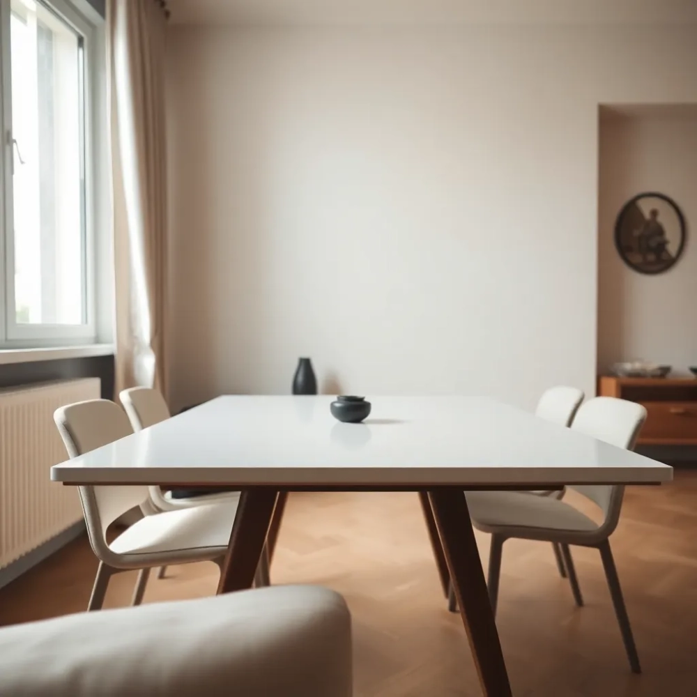 Stół do małego salonu w bloku