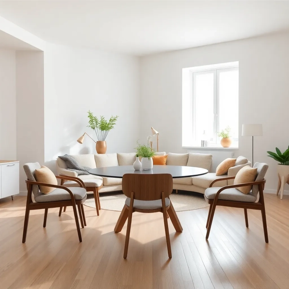 Stoły i krzesła do salonu nowoczesne Agata meble