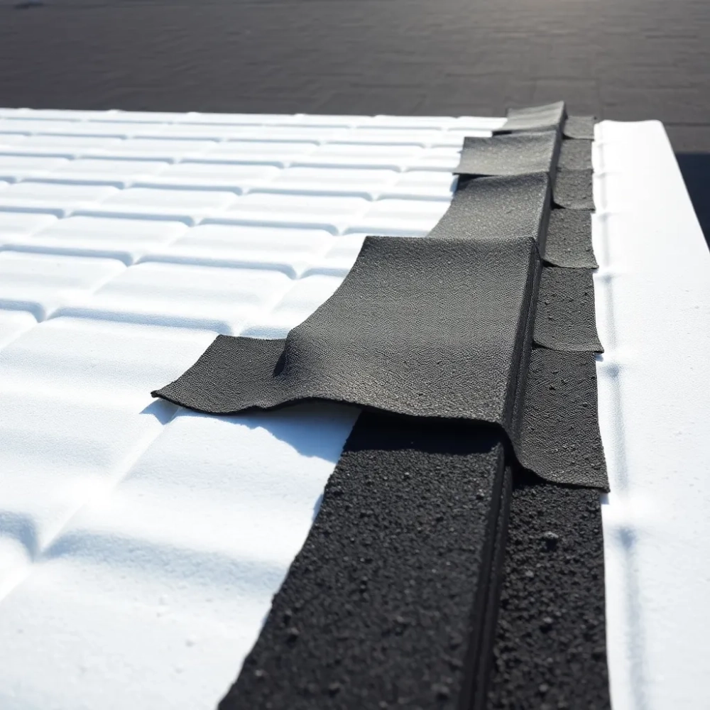 Styropian z papą na dach