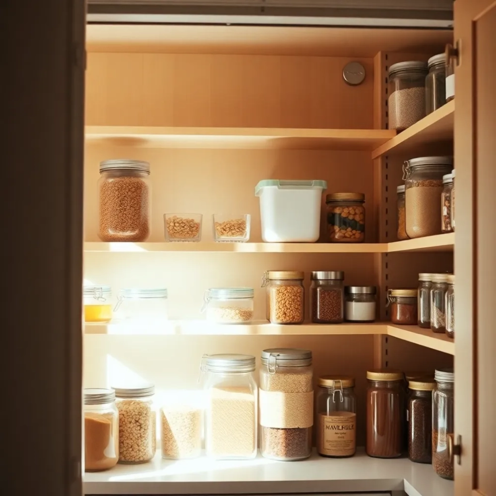 Szafka spiżarnia w kuchni