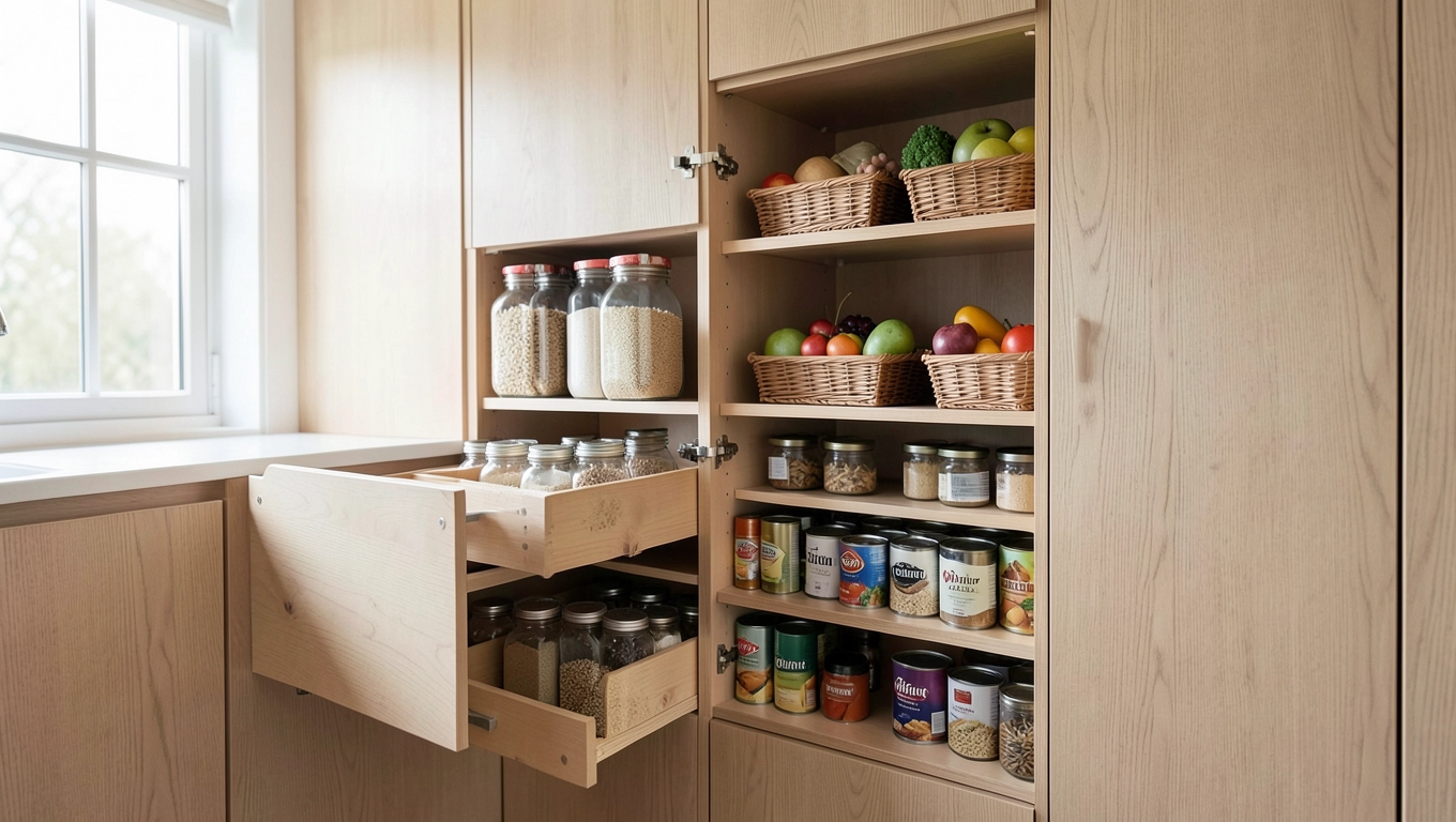 Szafki do spiżarni kuchennej
