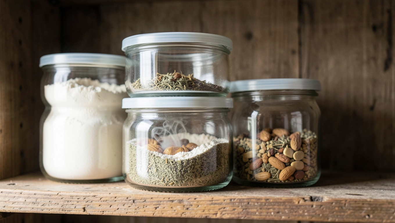 Szczelne pojemniki do spiżarni