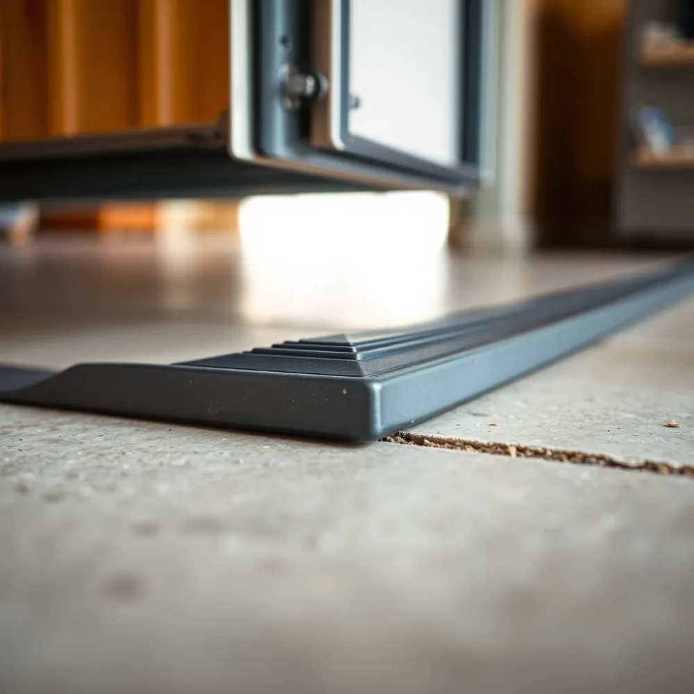 Uszczelka dolna do bramy garażowej uchylnej