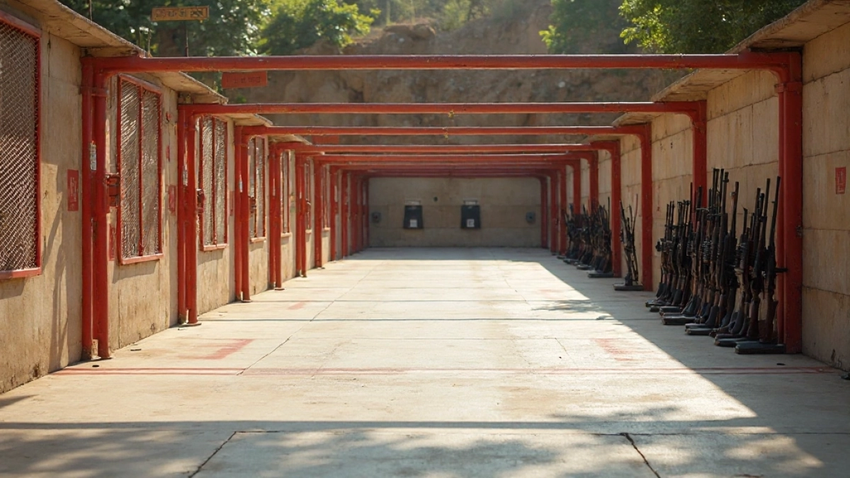 warunki bezpieczeństwa na strzelnicy wojskowej