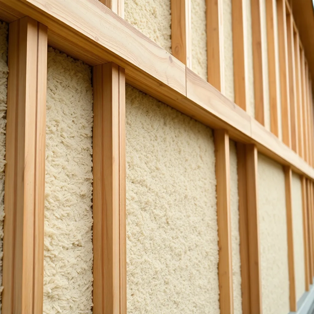 Wełną mineralną dom pasywny