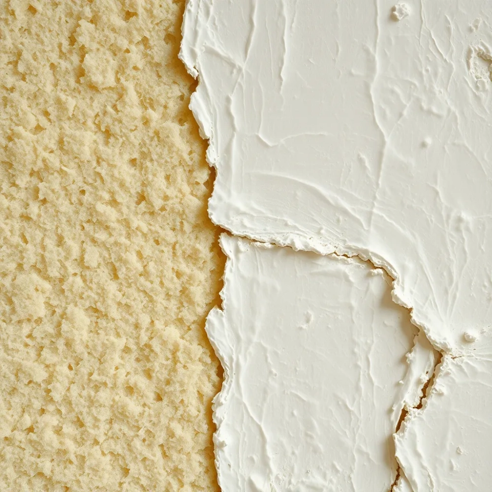 Wełna mineralną tynk