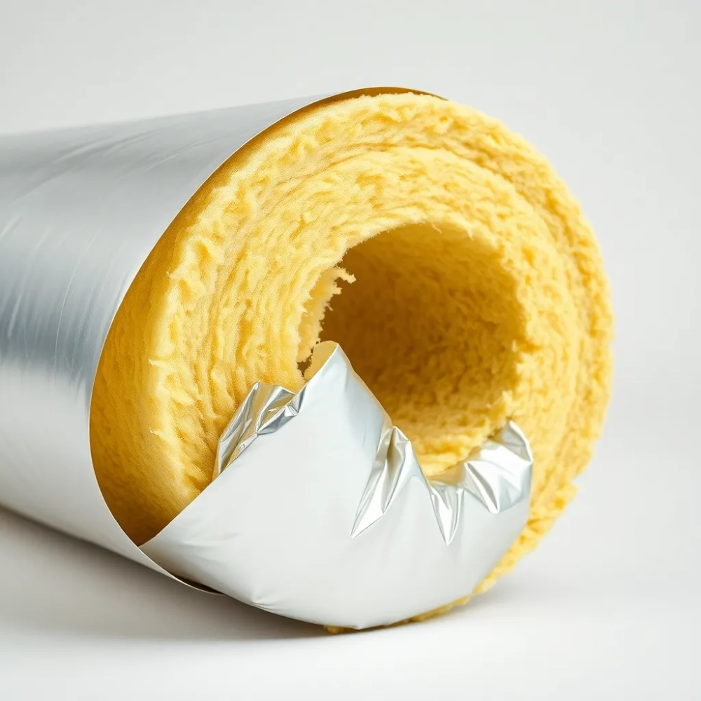 Wełna mineralna z folią aluminiową 50 mm