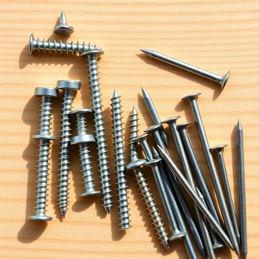 Wkręty czy gwoździe do desek