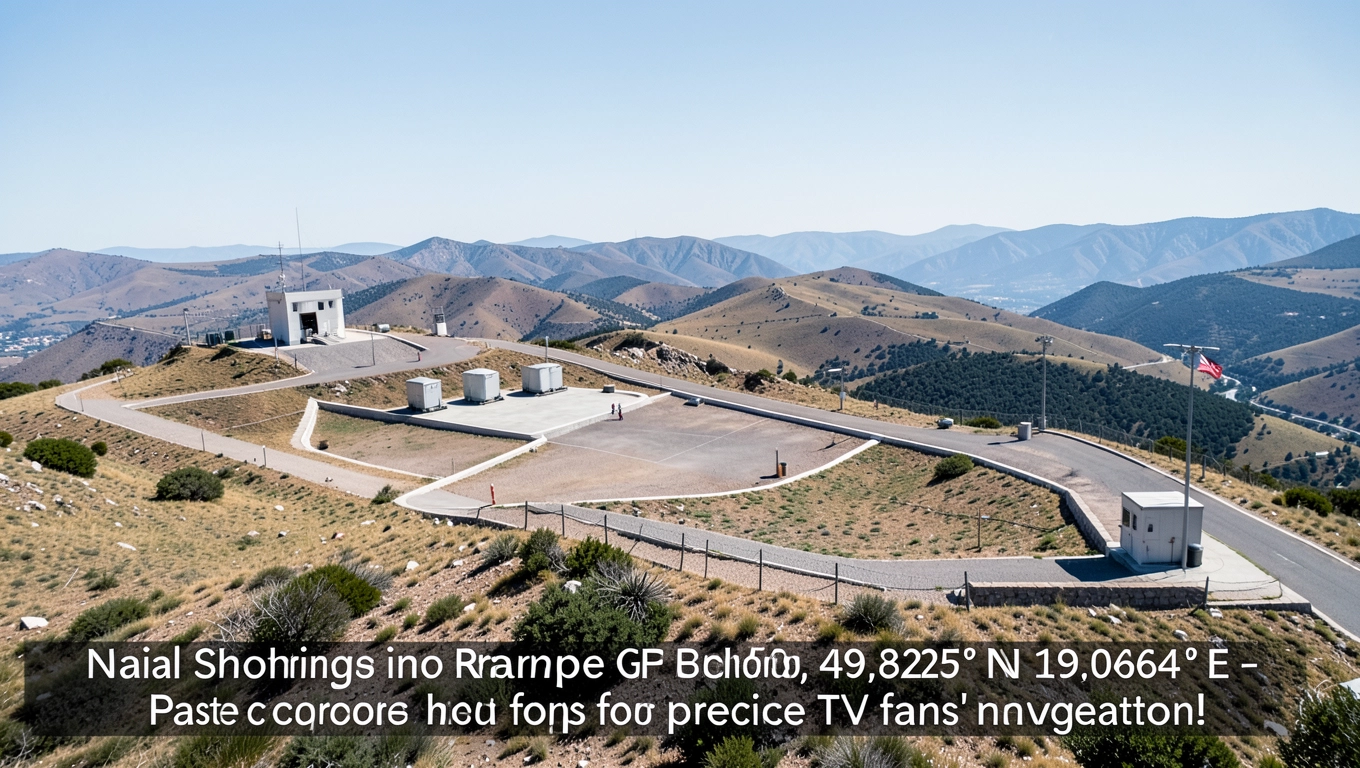 Współrzędne GPS Strzelnicy Navala