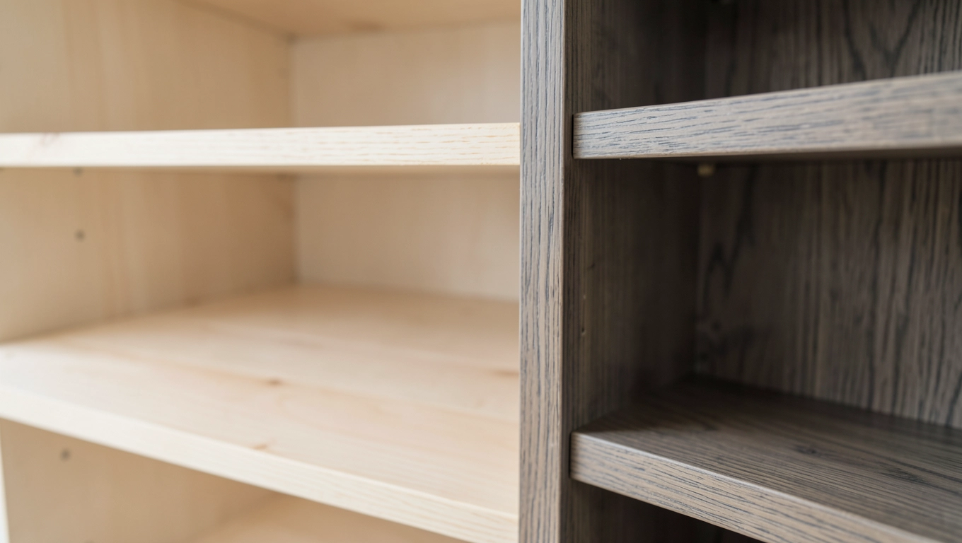 Wybór drewnianych półek do spiżarni