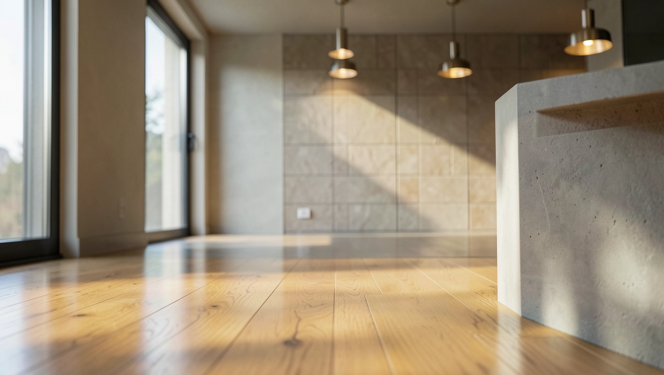 Wybór materiałów i kolorystyki od podłóg po detale wykończeniowe