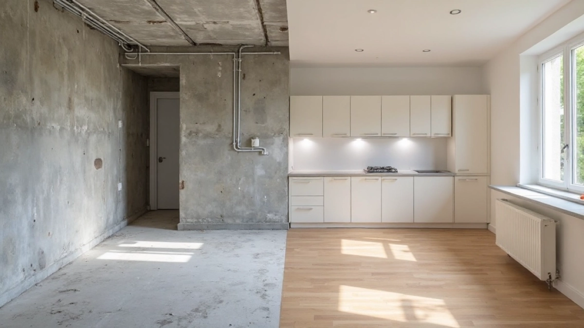 Wykończenie mieszkania pod klucz  co to znaczy